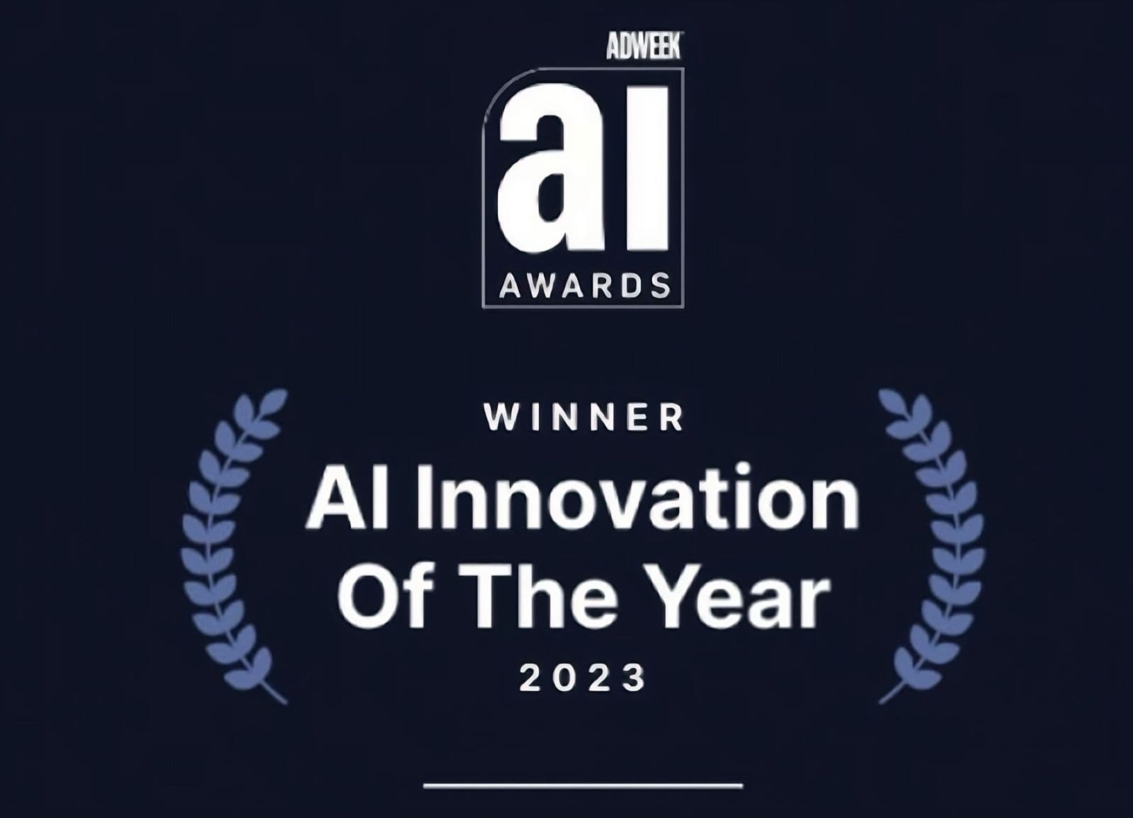 AdWeek AI Innovation Award 2023